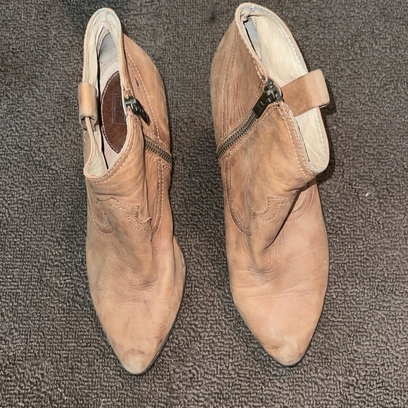 🔥FRYE CAMEL LEATHER BOOTS - Picture 4 of 7